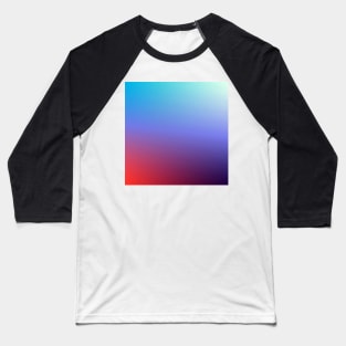 red blue sky blue abstract texture Baseball T-Shirt